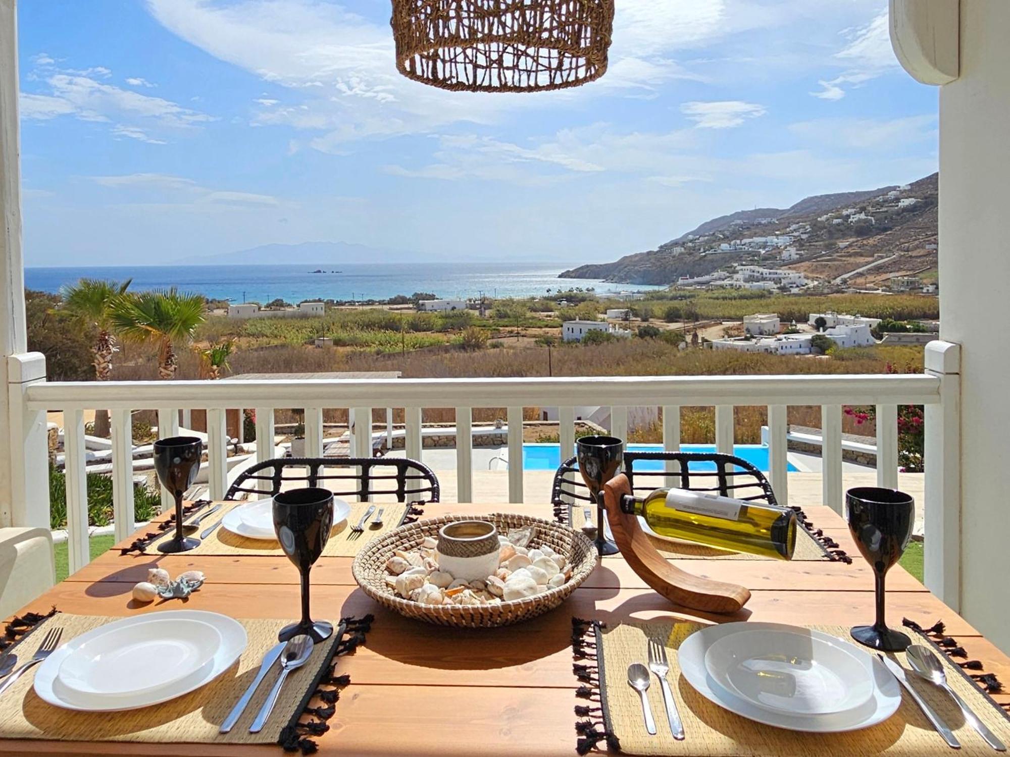 Mykonos4Islands Seaside Homes And Suites Kalo Livadi Exterior foto