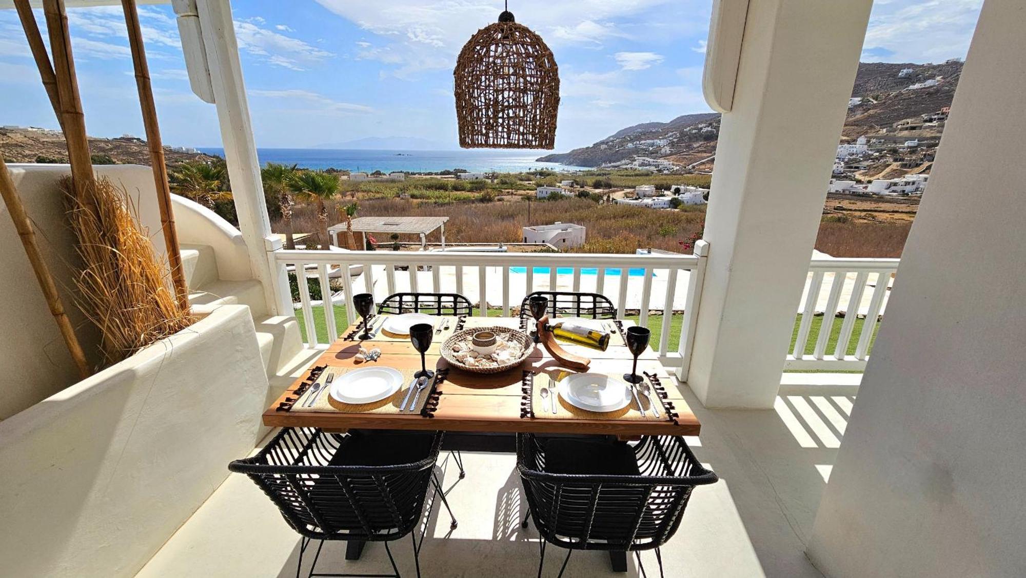 Mykonos4Islands Seaside Homes And Suites Kalo Livadi Exterior foto